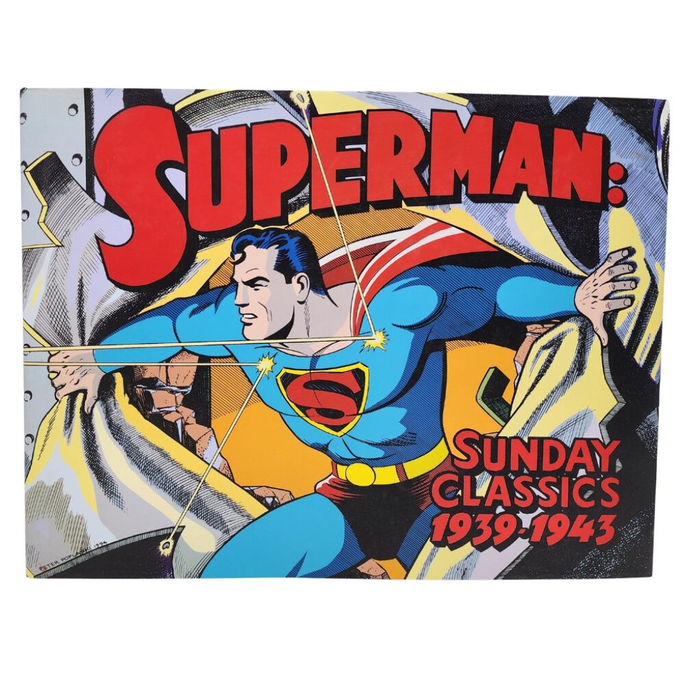 Vtg 1999 Superman Sunday Classics 1939-1943 Newspaper DC Comics Hardcover Book